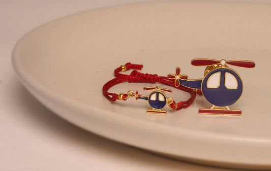 HELICOPTER BROOCH