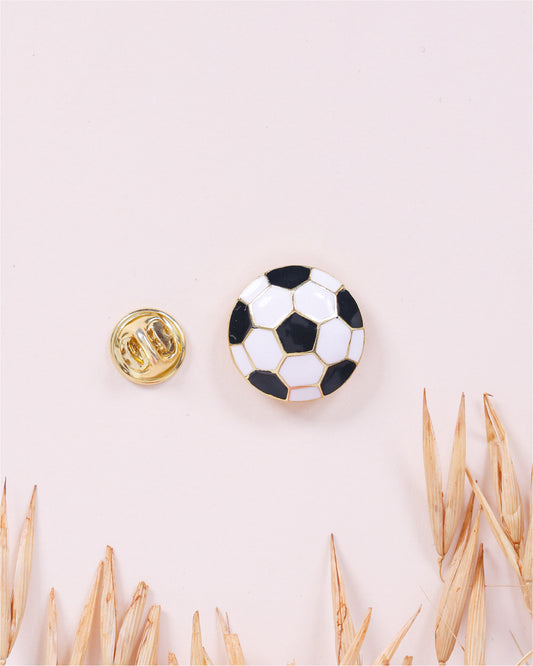 FOOTBALL BROOCH