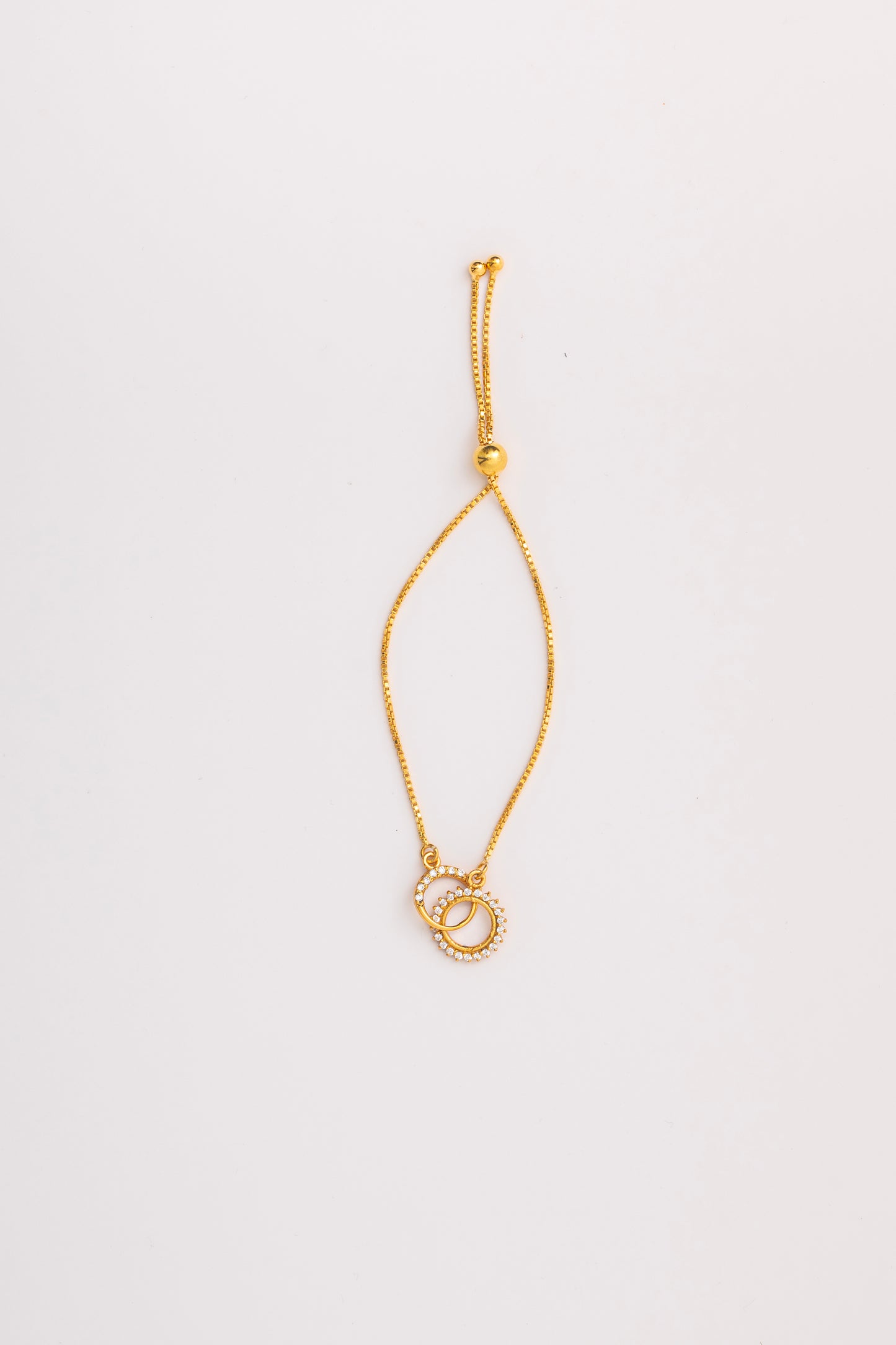 TANGLED WITH GOLD POLISH BRACELET