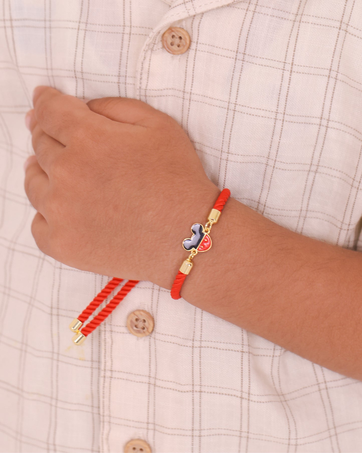 DESIGNER MIC THREAD BRACELET