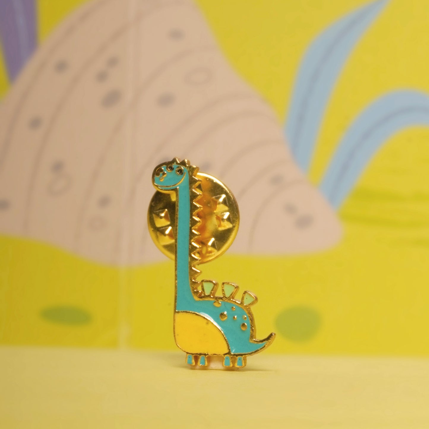 DINOSAUR BROOCH