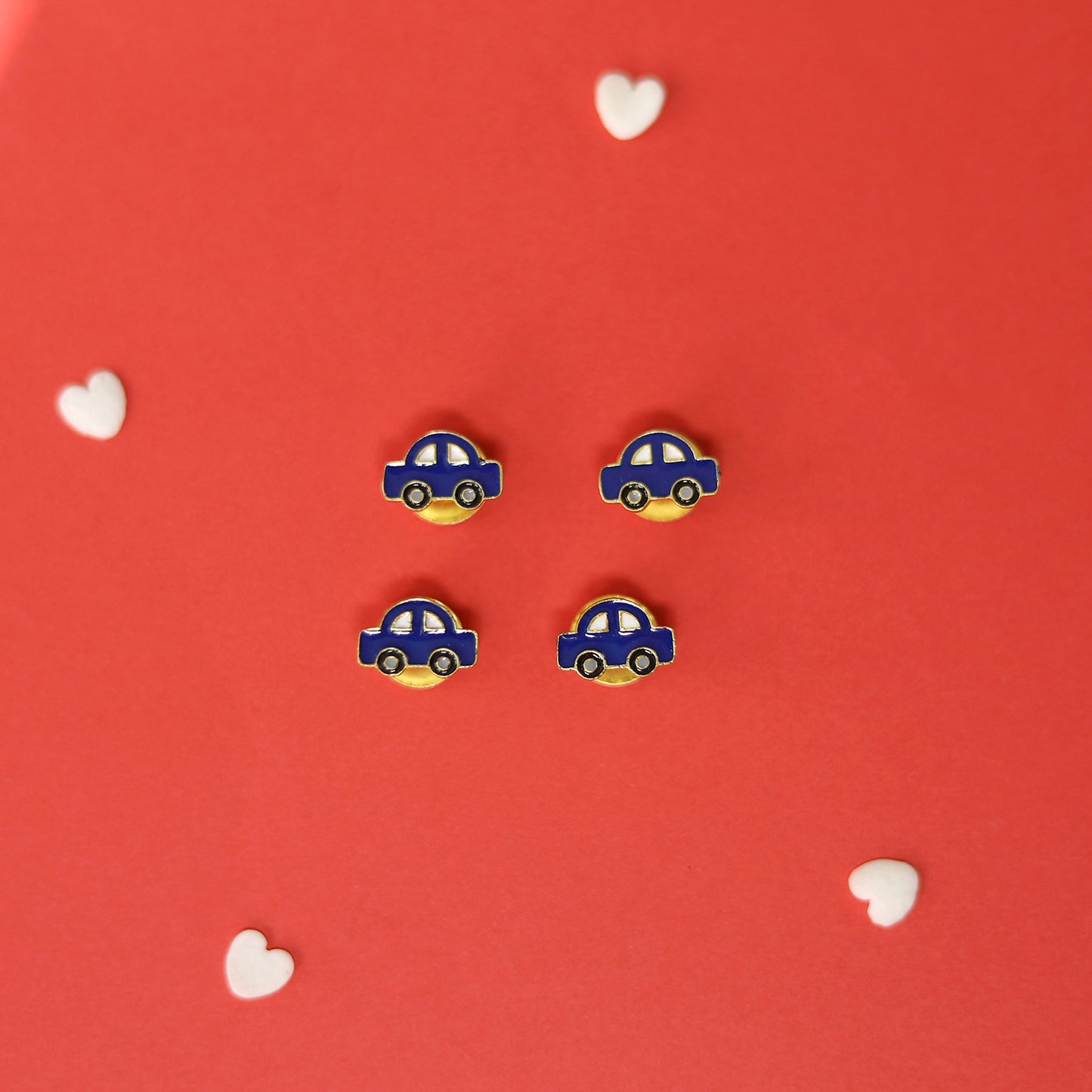 BLUE CAR BUTTONS