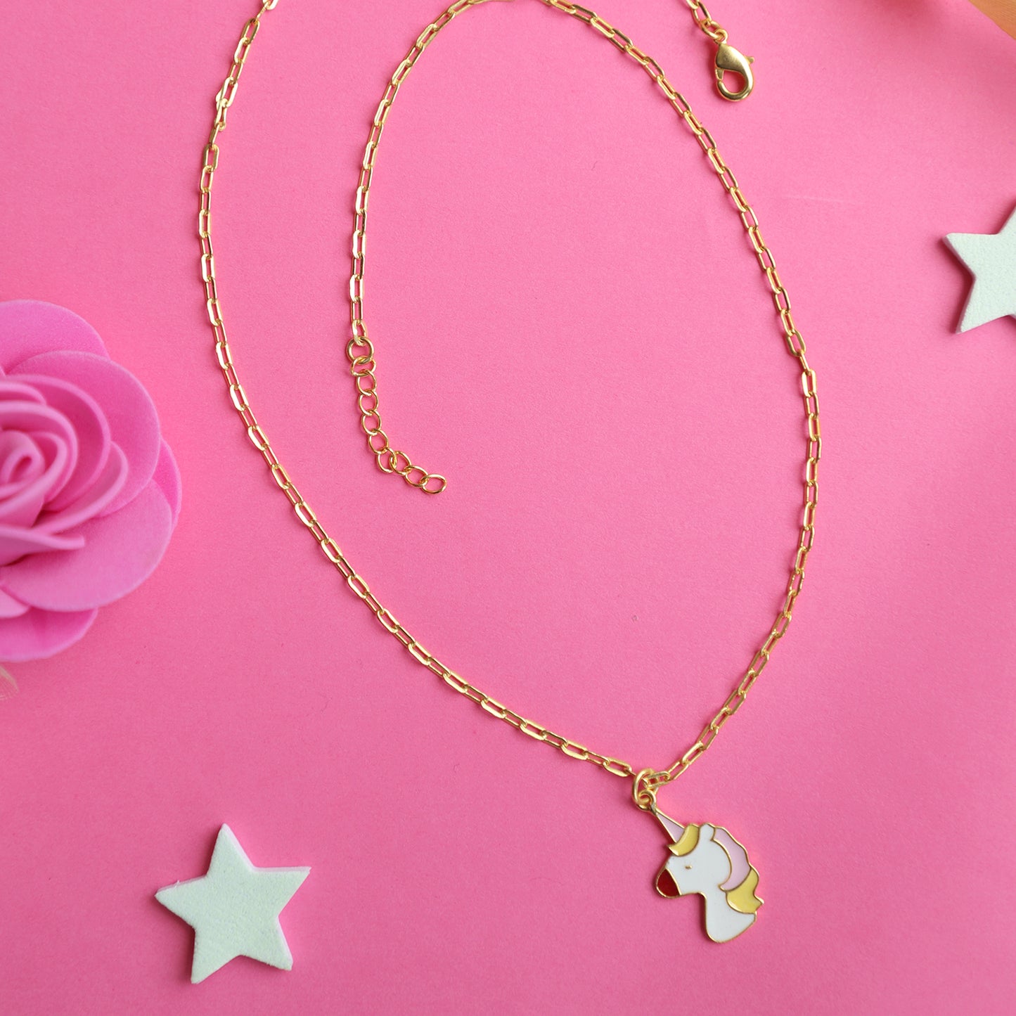 UNICORN FACE NECKLACE