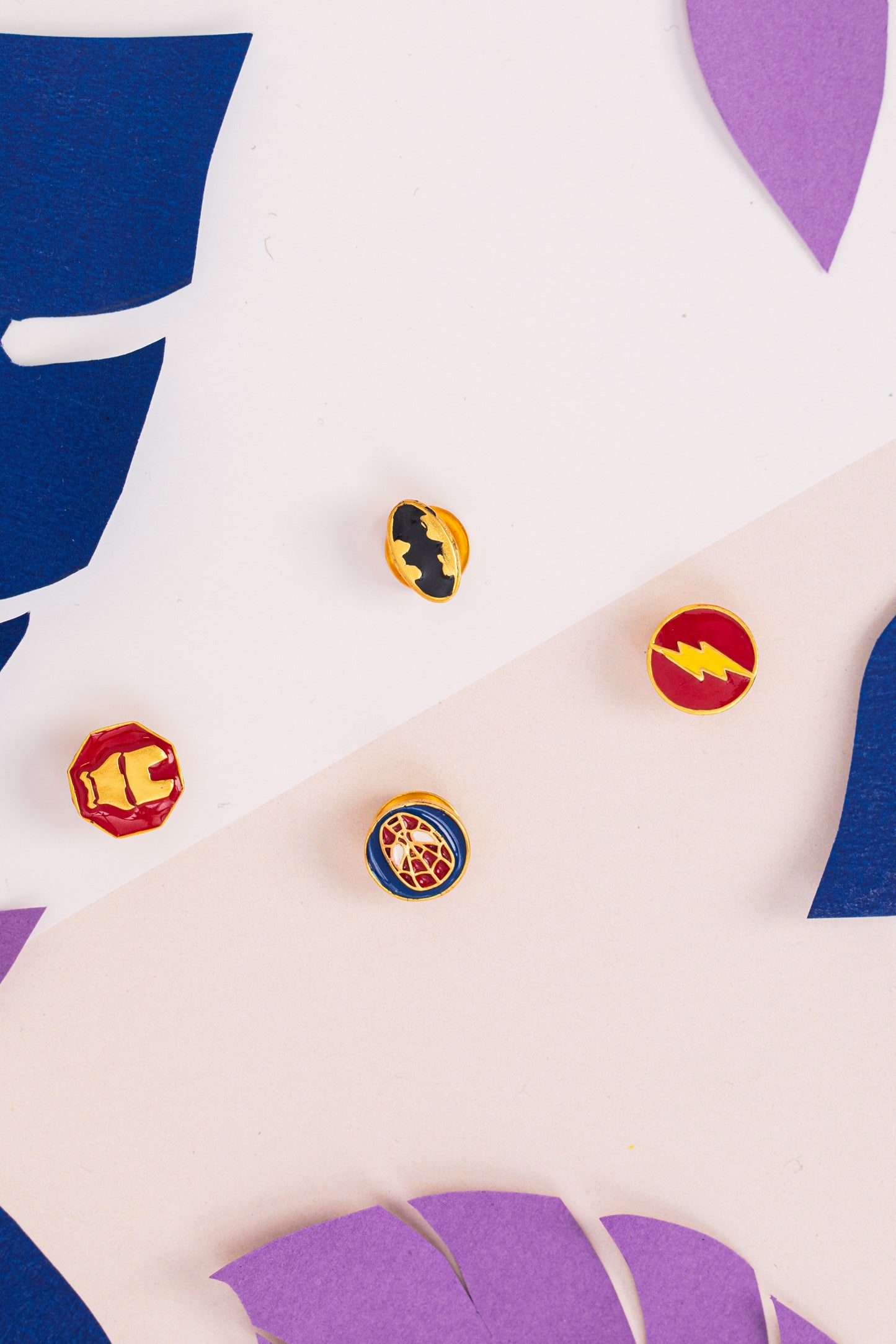 SUPERHEROES MIX BUTTONS