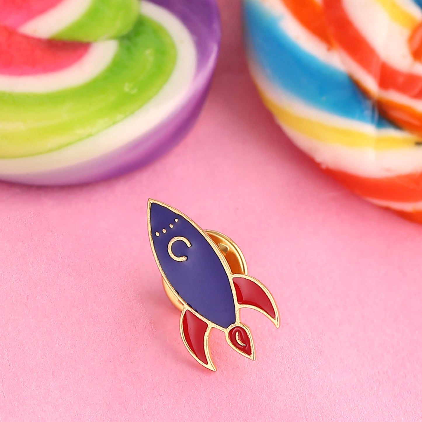 ROCKET BROOCH