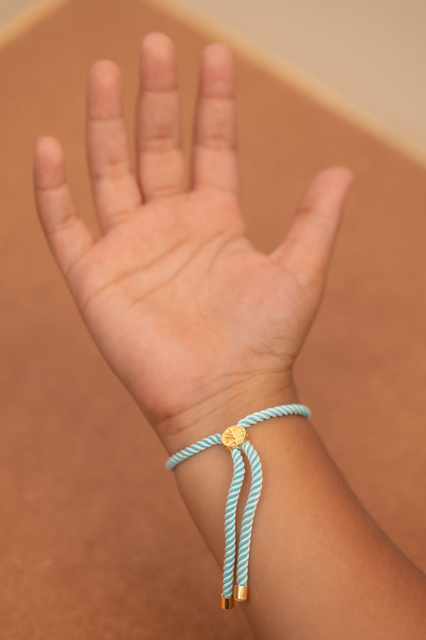 FLOWER MOP THREAD BRACELET