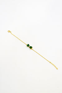 SMALL HEART BOW BRACELET