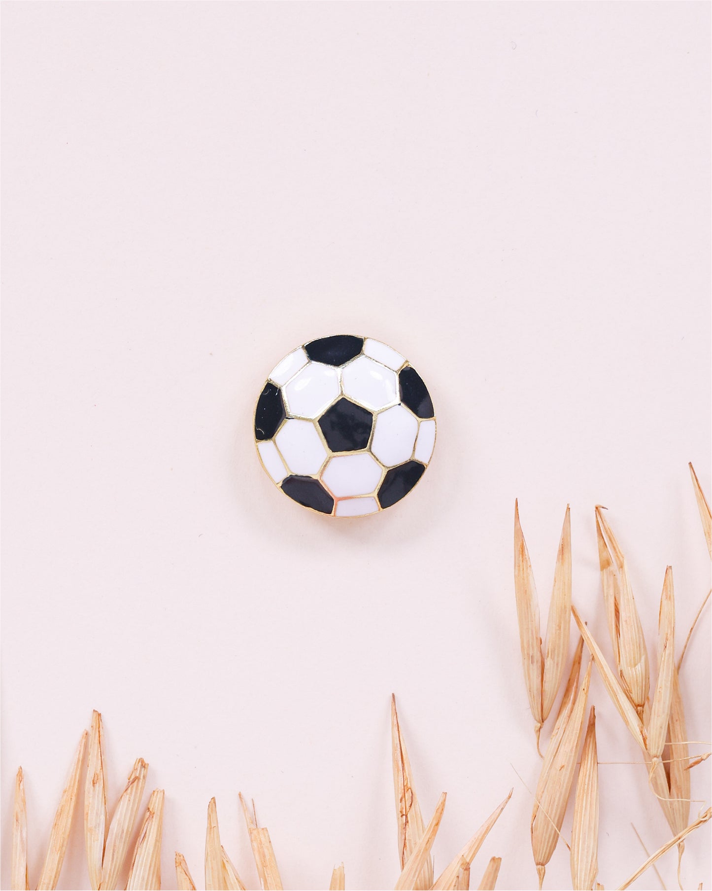 FOOTBALL BROOCH