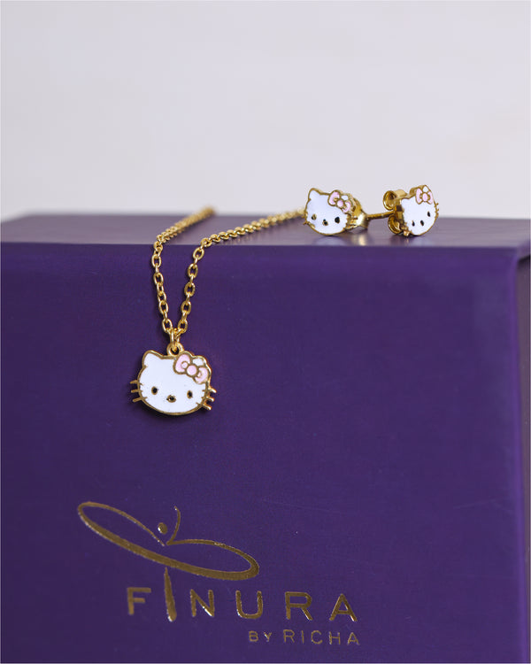 HELLO KITTY EARRINGS
