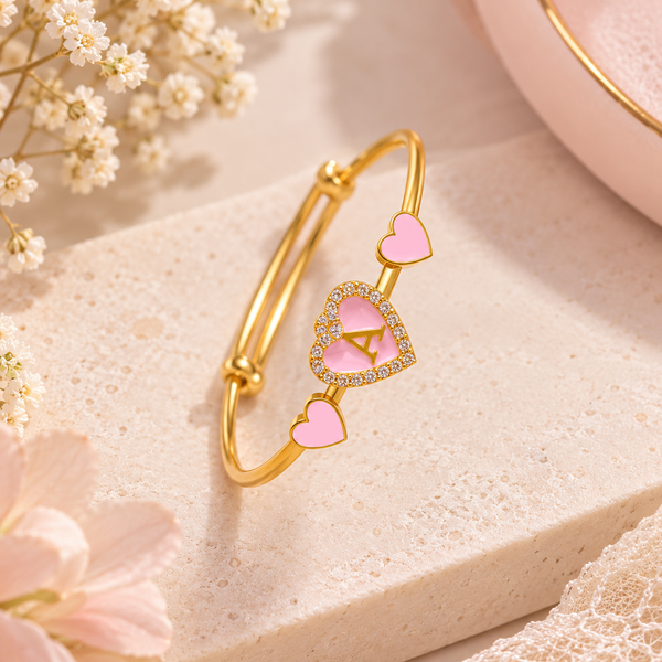 HEART WITH PERSONALISED HEART KADA