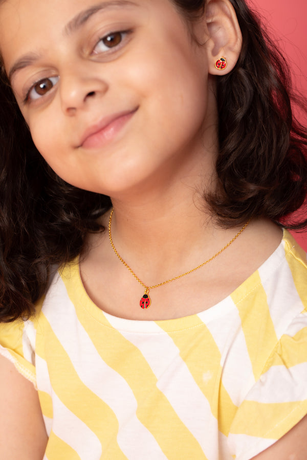 LADYBUG NECKLACE