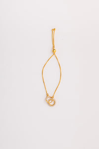 TANGLED WITH GOLD POLISH BRACELET