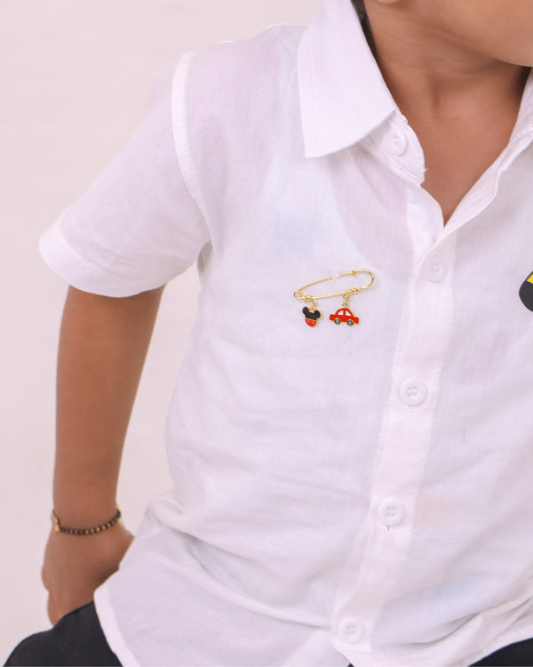 RED LOVE LAPEL PIN