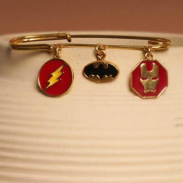 SUPERHEROES LAPEL PIN