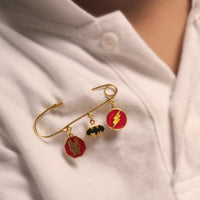 SUPERHEROES LAPEL PIN