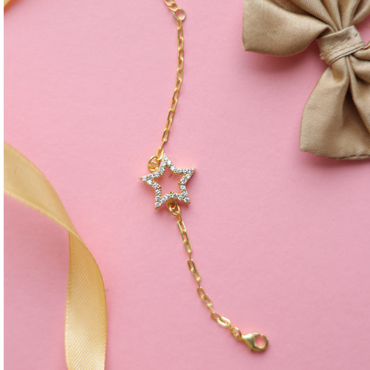 STUDDED STAR BRACELET