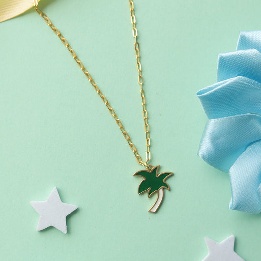 PALM TREE NECKLACE