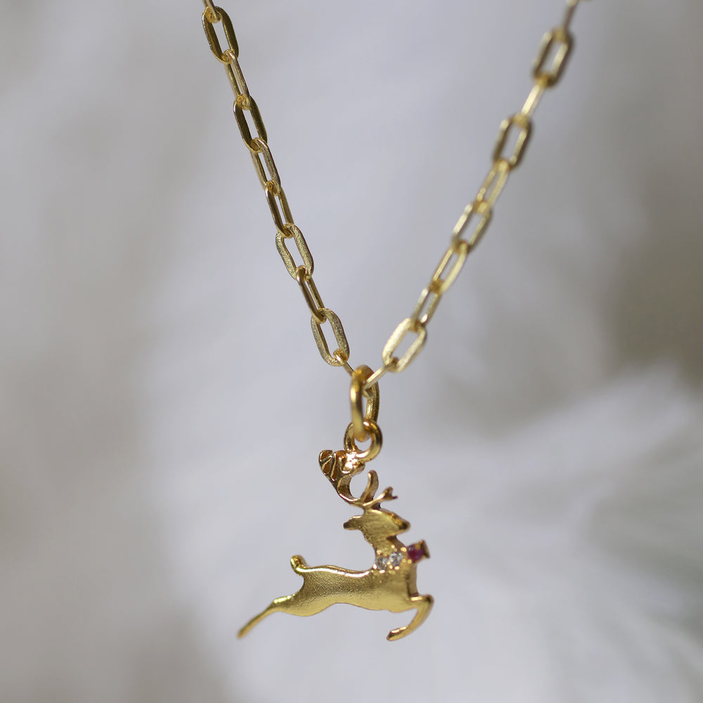 REINDEER NECKLACE